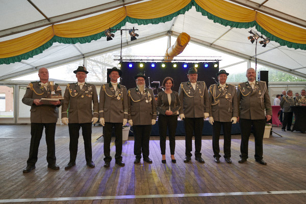 Ehrungen auf dem Schützenball